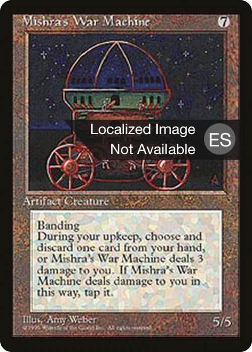 Mishra's War Machine (4BB-337) - rare