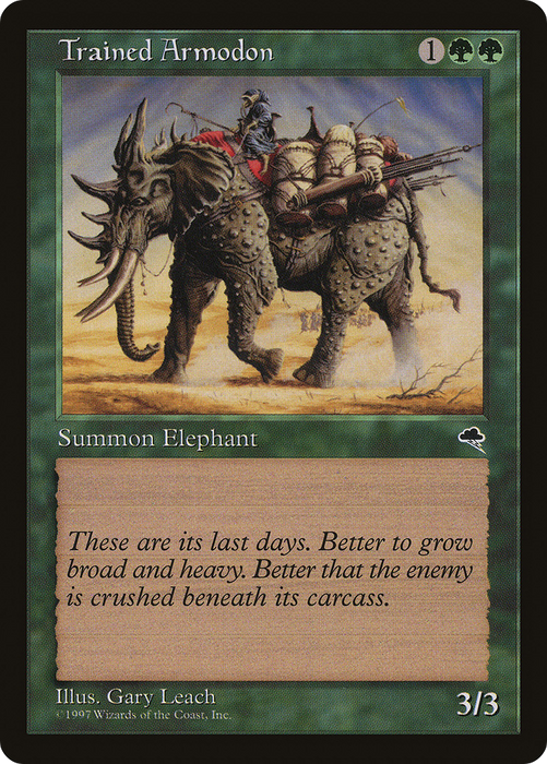 Trained Armodon (TMP-260) - common