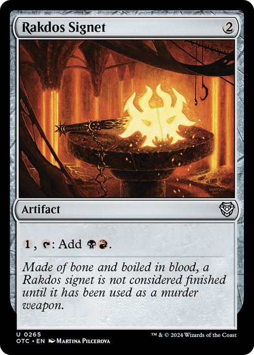 Rakdos Signet (OTC-265) - uncommon