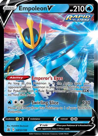 Empoleon V (SWSH108) - SSSPC  - Promo - Holofoil