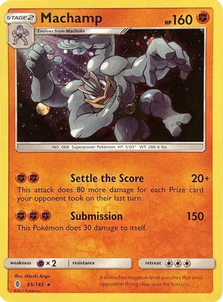 Machamp (065/145) - BE  - Promo - Holofoil