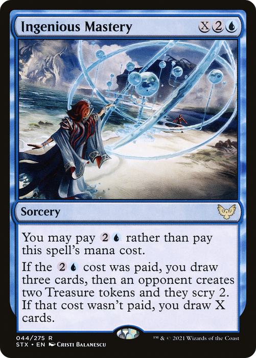 Ingenious Mastery (STX-044) - rare - Foil