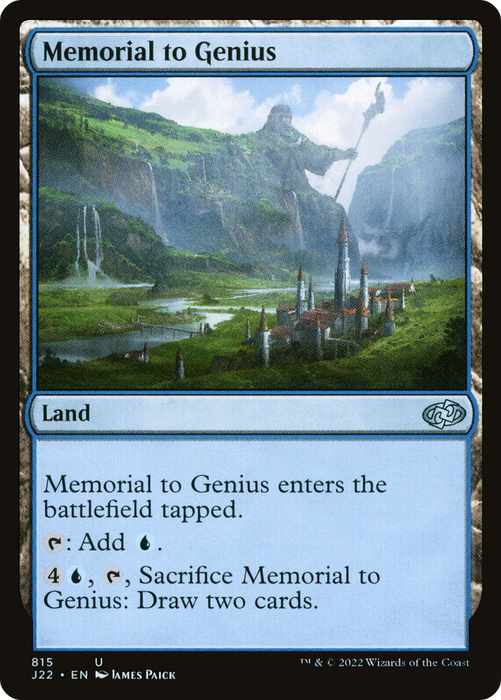 Memorial to Genius (J22-815) - uncommon