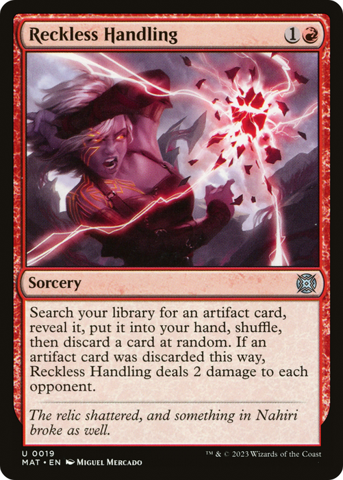 Reckless Handling (MAT-019) - uncommon