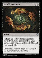 Hazel's Nocturne (BLB-097) - uncommon - Foil