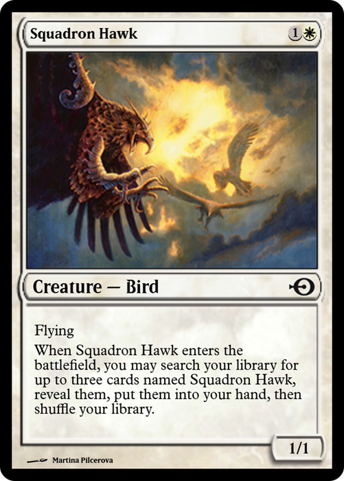Squadron Hawk (PRM-39675) - common - Foil
