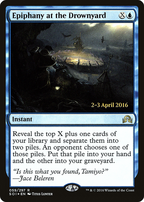 Epiphany at the Drownyard (PRE-59S) - rare - Foil