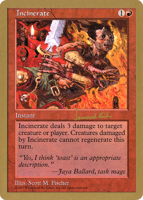 Incinerate (WCD-JK242) - common