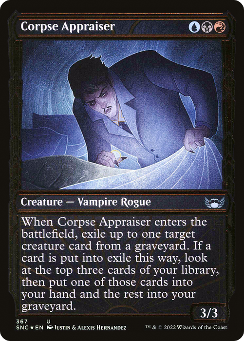 Corpse Appraiser (SNC-367) - uncommon: (Showcase) - Foil