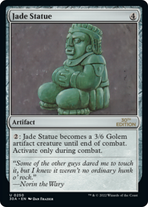 Jade Statue (30A-250) - uncommon