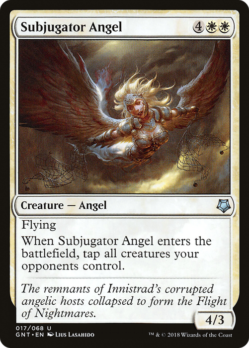 Subjugator Angel (GNT-017) - uncommon