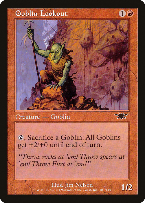 Goblin Lookout (LGN-101) - common