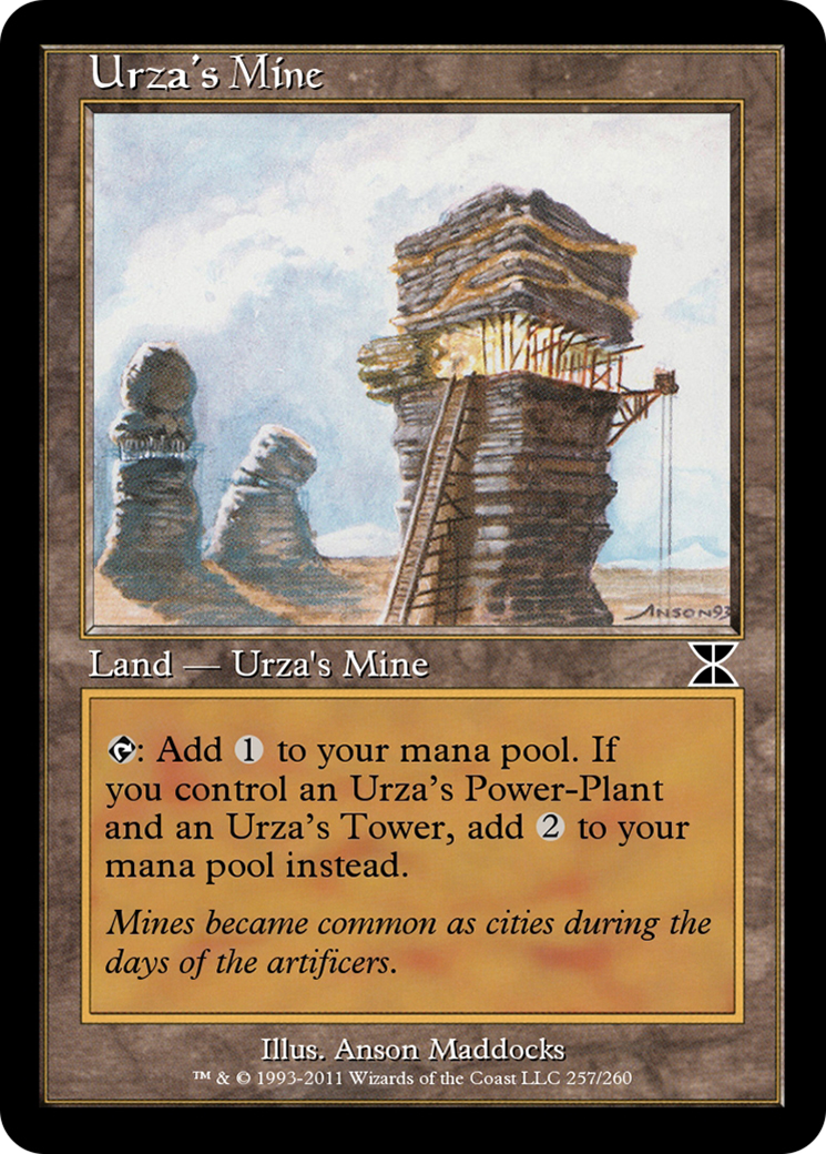 Urza's Mine (ME4-257D) - common - Foil