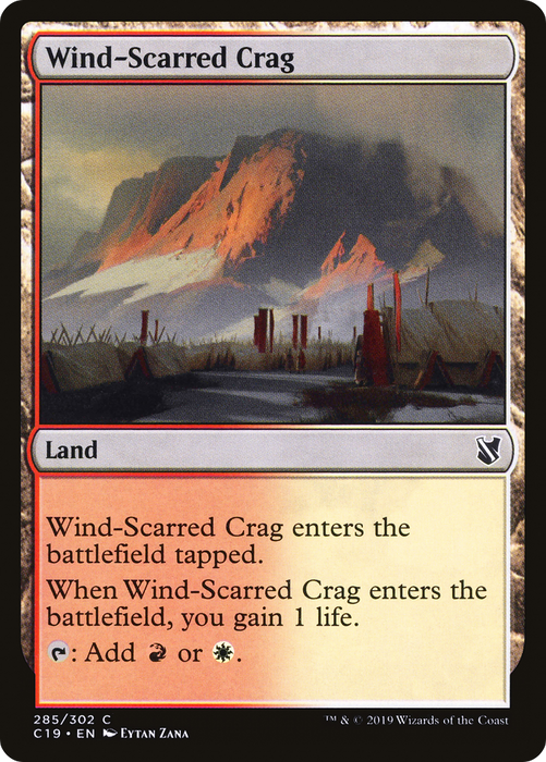 Wind-Scarred Crag (C19-285) - common
