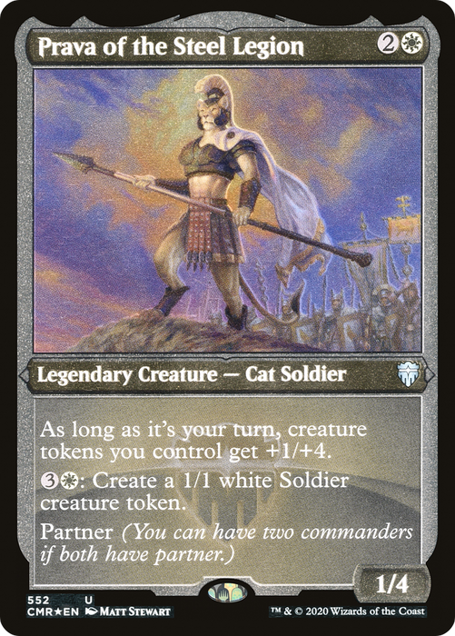 Prava of the Steel Legion (CMR-552) - uncommon - Foil