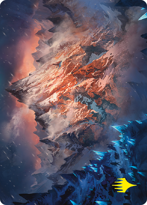 Mountain // Mountain (ALTR-031) - common (Borderless) - Foil