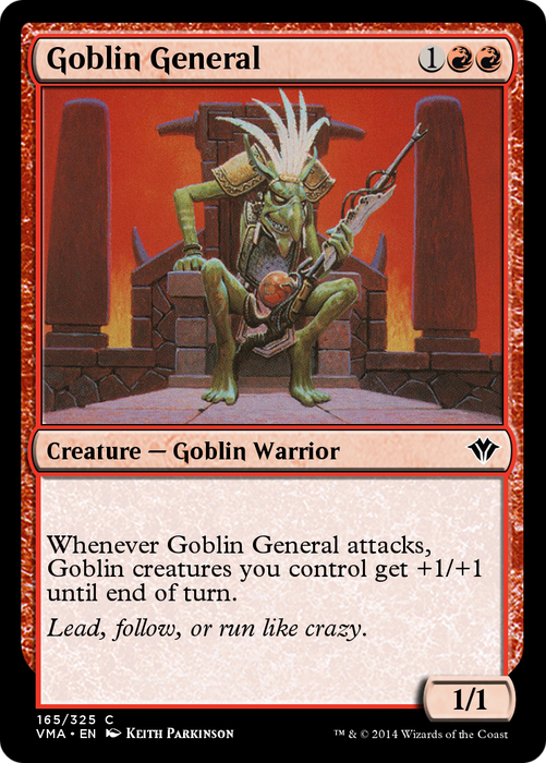 Goblin General (VMA-165) - common - Foil