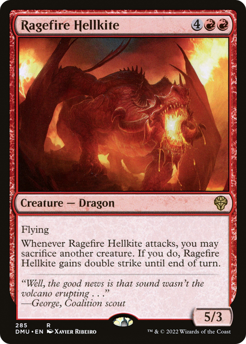 Ragefire Hellkite (DMU-285) - rare