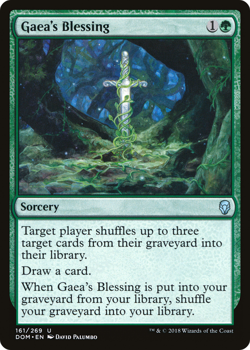 Gaea's Blessing (DOM-161) - uncommon