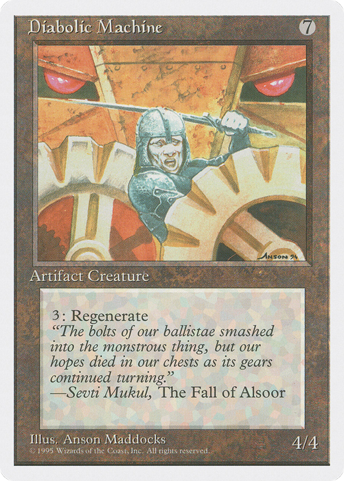 Diabolic Machine (4ED-314) - uncommon