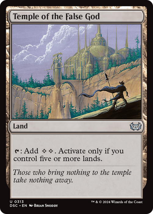 Temple of the False God (DSC-313) - uncommon
