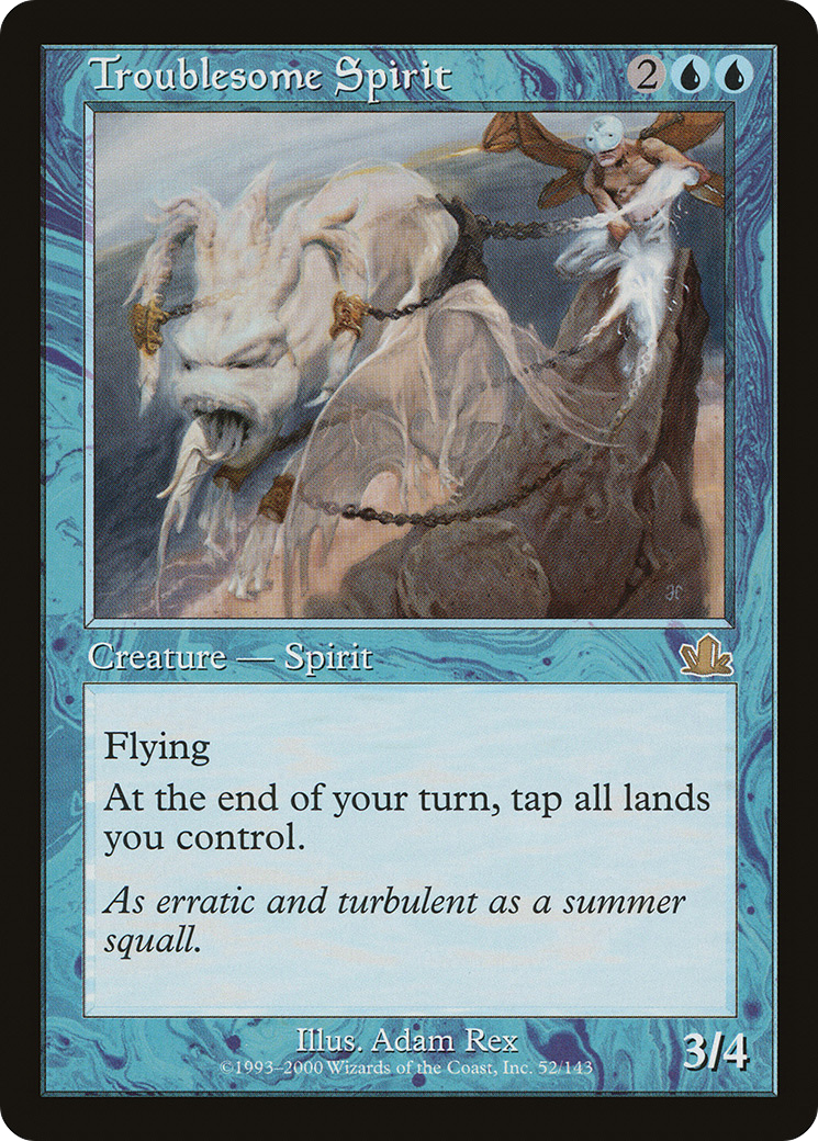 Troublesome Spirit (PCY-052) - rare - Foil