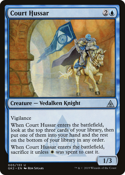Court Hussar (GK2-005) - uncommon