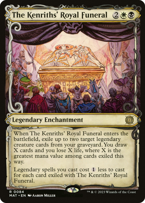 The Kenriths' Royal Funeral (MAT-084) - rare: (Showcase) - Foil