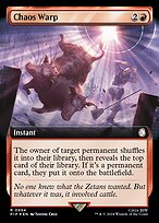 Chaos Warp (PIP-994) - rare: (Extended Art) - Foil