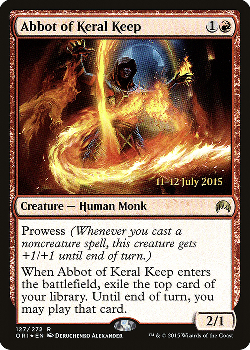 Abbot of Keral Keep (PRE-127S) - rare - Foil