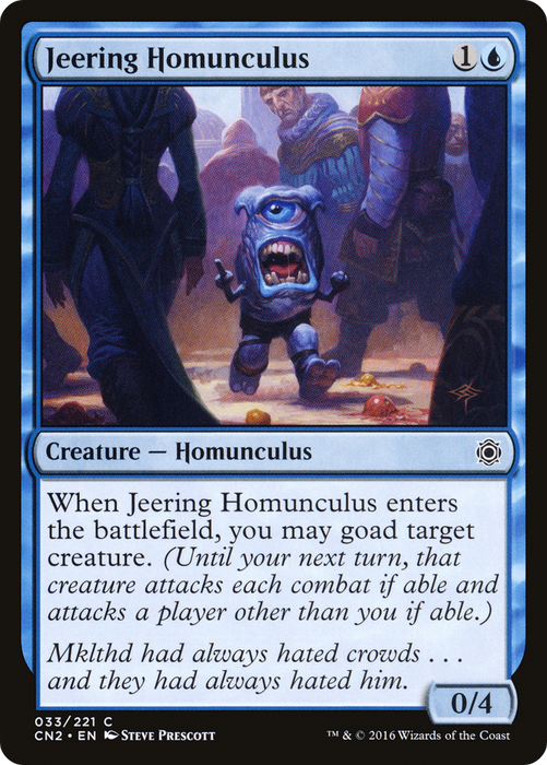 Jeering Homunculus (CN2-033) - common - Foil
