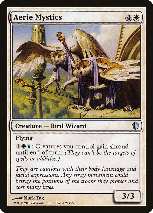 Aerie Mystics (C13-002) - uncommon