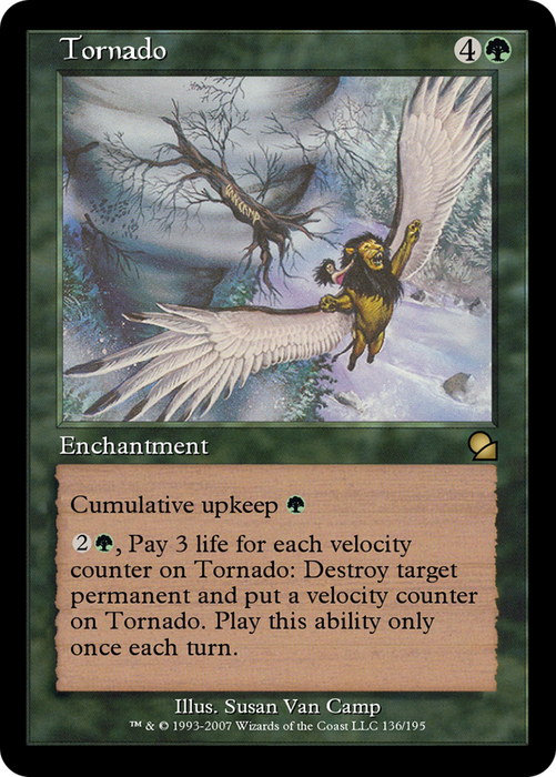 Tornado (ME1-136) - rare - Foil