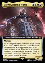 Davros, Dalek Creator (WHO-998) - mythic: (Extended Art) - Foil