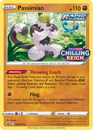 Passimian (SWSH115) - SSSPC  - Promo - Holofoil