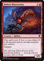Molten Monstrosity (DMU-139) - common - Foil