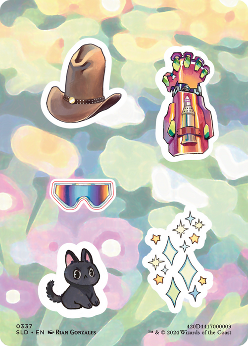 Sticker Sheet (0337) (SLD-337) - special