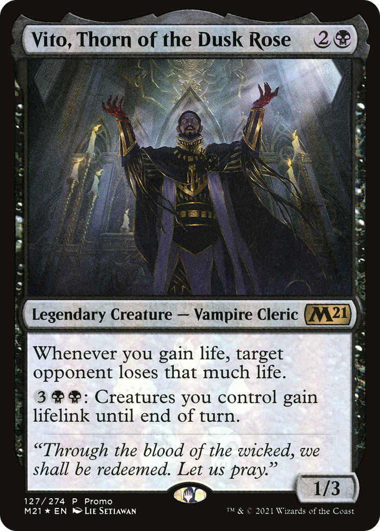 Vito, Thorn of the Dusk Rose (MEDIA-127★) - rare - Foil