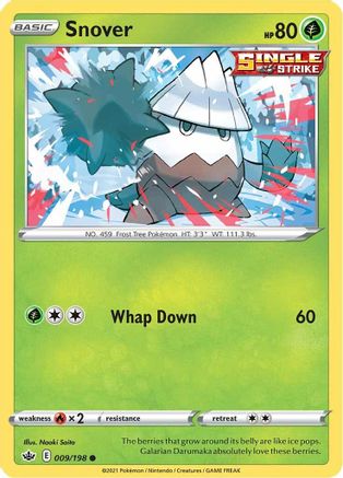 Snover (009/198) - SCR  - Common