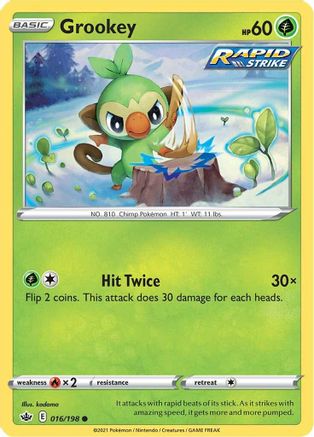 Grookey (016/198) - SCR  - Common