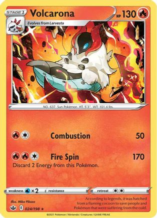 Volcarona (024/198) - SCR  - Rare