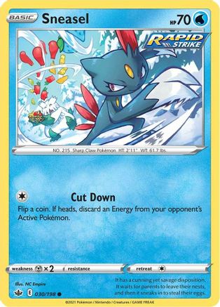 Sneasel (030/198) - SCR  - Common