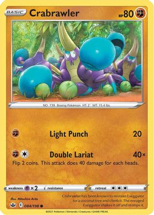 Crabrawler (084/198) - SCR  - Common