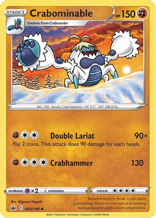 Crabominable (085/198) - SCR  - Uncommon