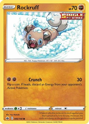 Rockruff (086/198) - SCR  - Common
