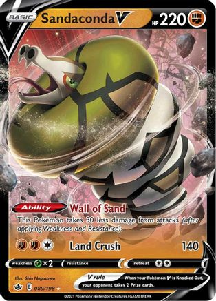 Sandaconda V (089/198) - SCR  - Ultra Rare - Holofoil