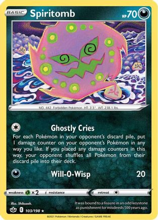 Spiritomb (103/198) - SCR  - Rare