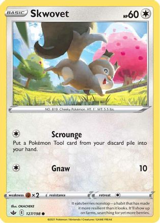 Skwovet (127/198) - SCR  - Common - Reverse Holofoil