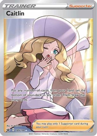 Caitlin (Full Art) (189/198) - SCR  - Ultra Rare - Holofoil