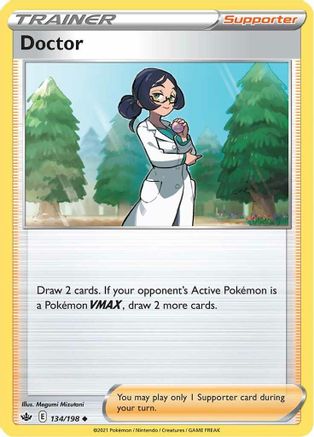 Doctor (134/198) - SCR  - Uncommon - Reverse Holofoil
